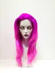 Neon Fuchsia Waves